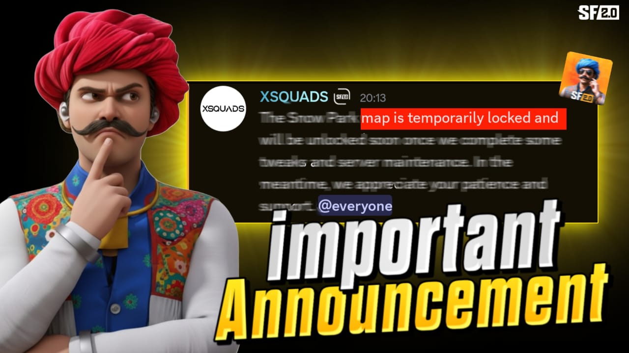 ScarFall 2.0 maintenance mode screen